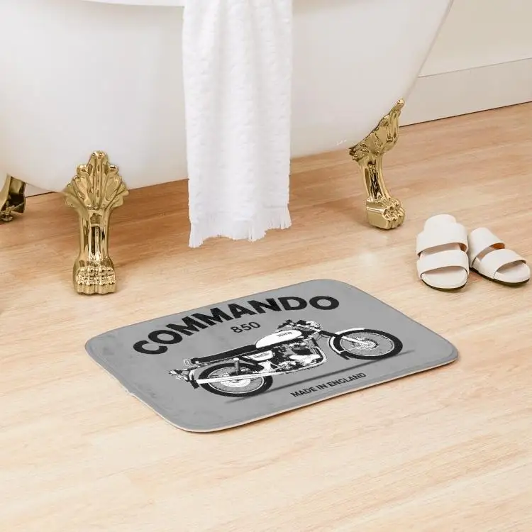 

Commando 850 Made In England Bath Mat Toilet Bedroom Rug Kitchen Carpet Decoration Anti-Slip Living Room Cartoon.Doormat Modern