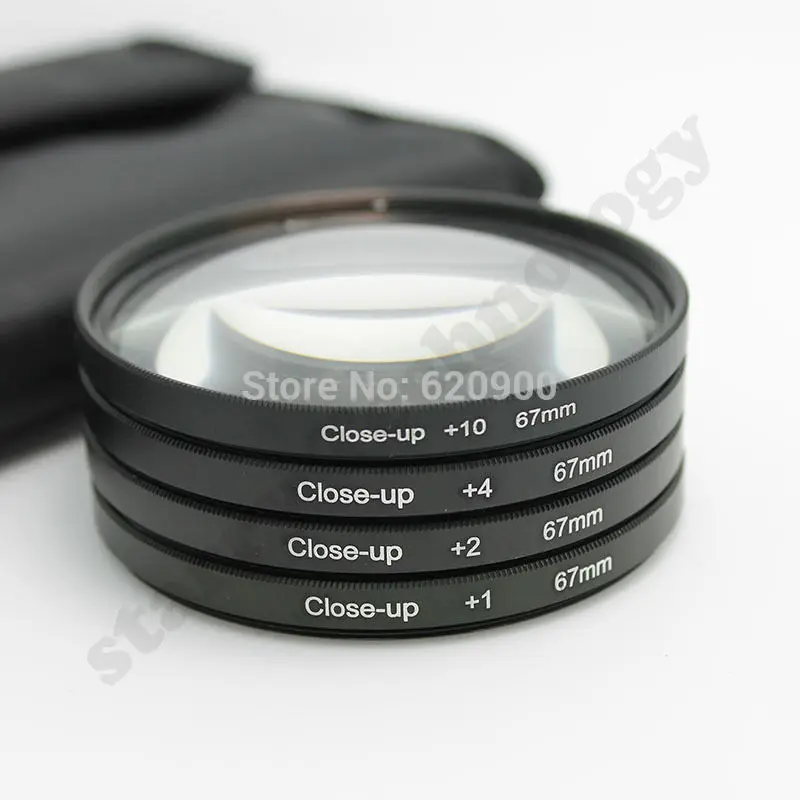 100% GUARANTEE 67MM Close Up+1+2+4+10 filter Macro Lenses +67mm adapter ring for Canon SX 40 SX50 CAMERA | Электроника