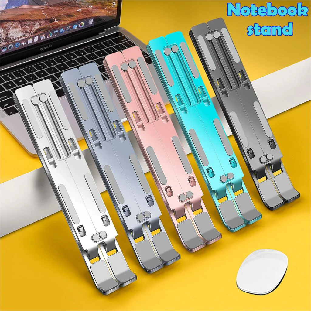

Portable laptop stand Foldable support base is suitable for Macbook Pro Lapdesk PC laptop cooling bracket aluminum alloy