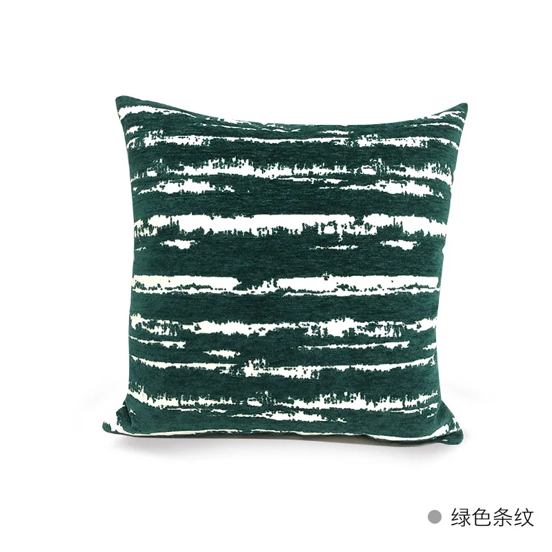 

Home geometric abstract jacquard Nordic ins sofa pillowcase home bedroom cushion decorative pillows pillows decor home