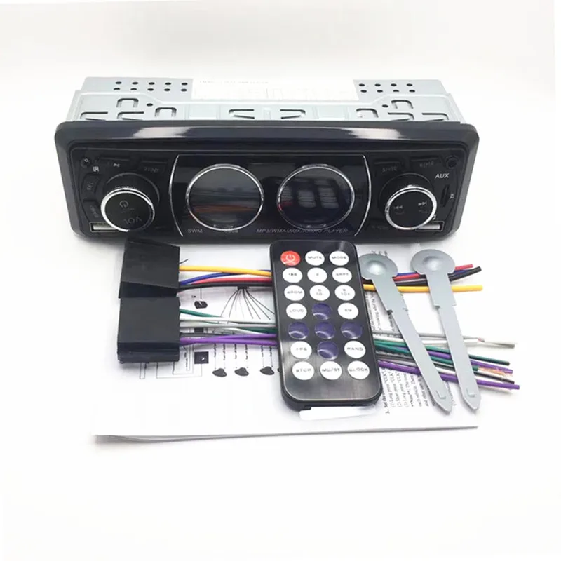 Автомагнитола 1DIN стерео Bluetooth mp3-плеер FM-приемник 60 Вт x 4 12 В поддержка зарядки