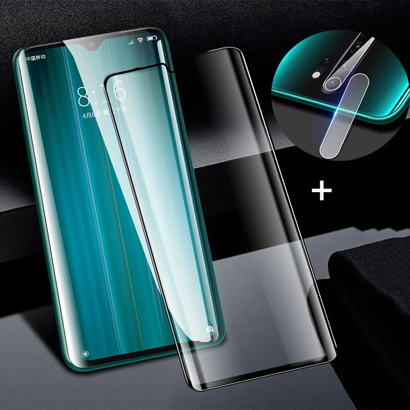 Camera Front Glass 2 в-1 стекло камера на Redmi Note 8 защитное стекло редми ноут 8 защита экрана для редми ноут 8 про Xiaomi Redmi Note 8 Pro глобальная Версия защитная пленка стекло на Redmi Note 8 Pro - Цвет: Camera Front Glass