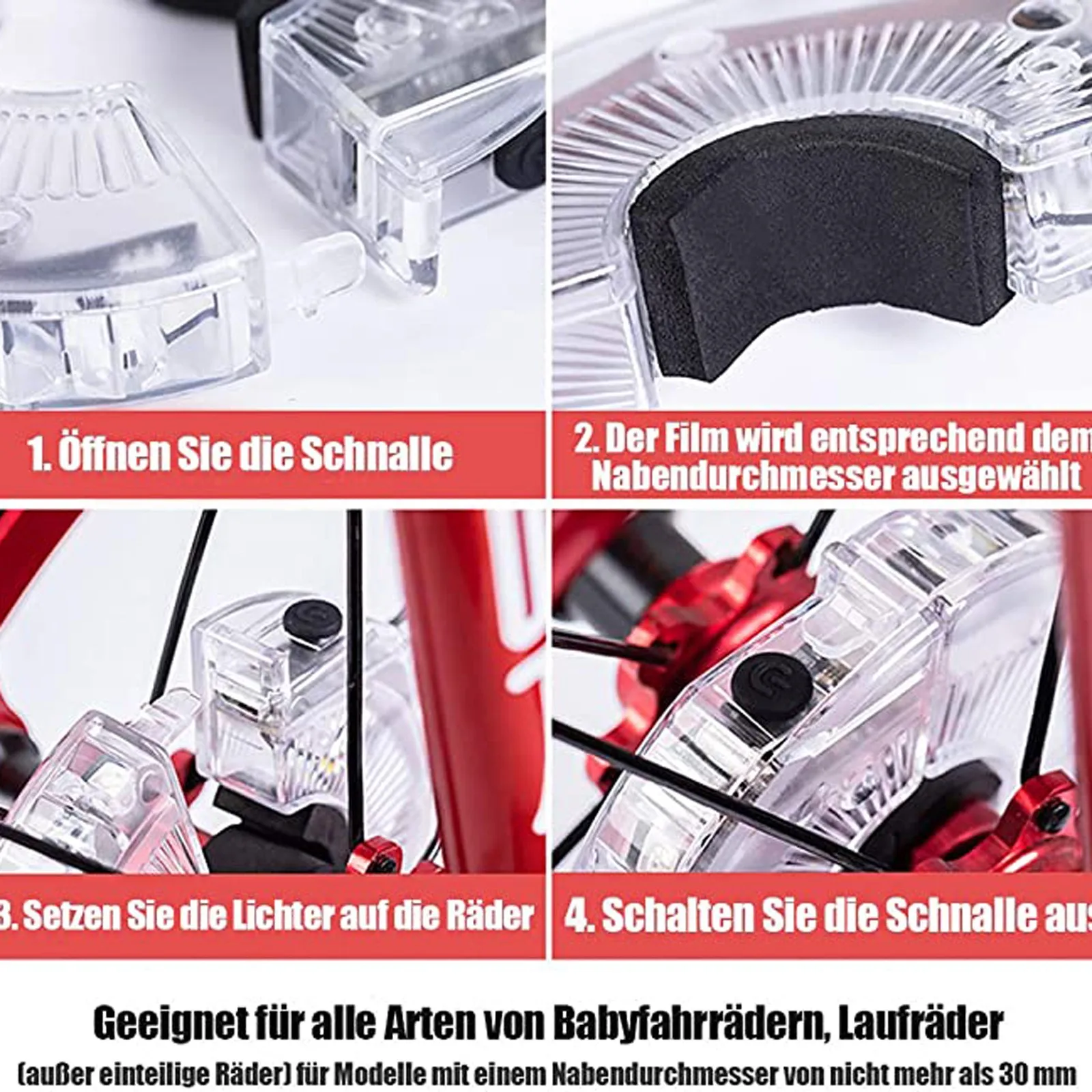 Светящийся светодиодный фонарь для езды на велосипеде велосипедный спицевой