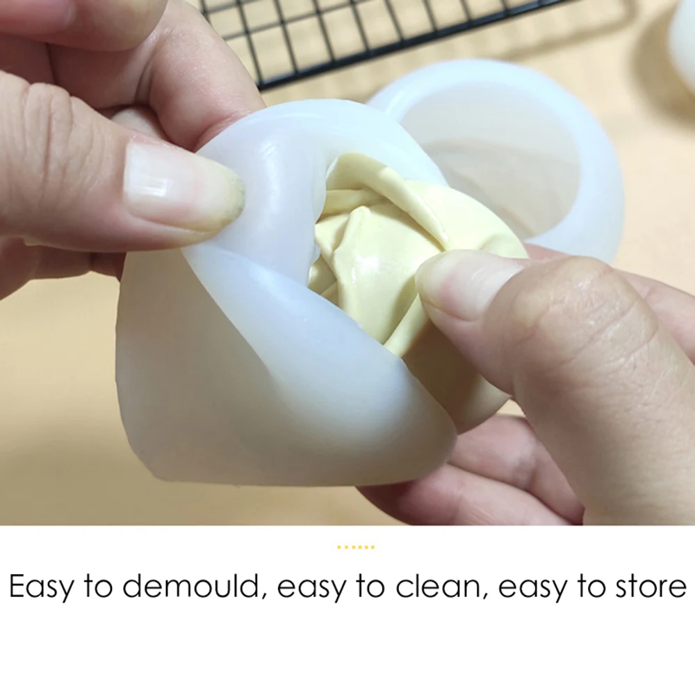 

New Flower Rose Silicon 3D Soap Mold Cake Decoration Manual Handmade Resin Clay Candle Mould Soap Mold