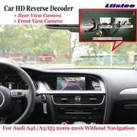 car dvr rearview front camera reverse image decoder for audi a4la5q5 2009 2016 without navigation original screen upgrade