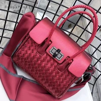 hmn partn ers luxury women sheepskin genuine leather top handle bags 2021 fashion new high quality designer womens handbags