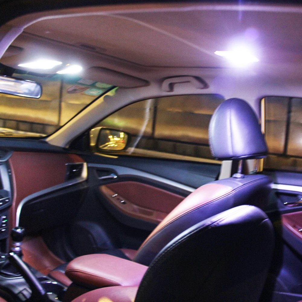 C10W C5W LED Автомобильный номерной знак светильник для чтения Volkswagen golf passat polo тигуан