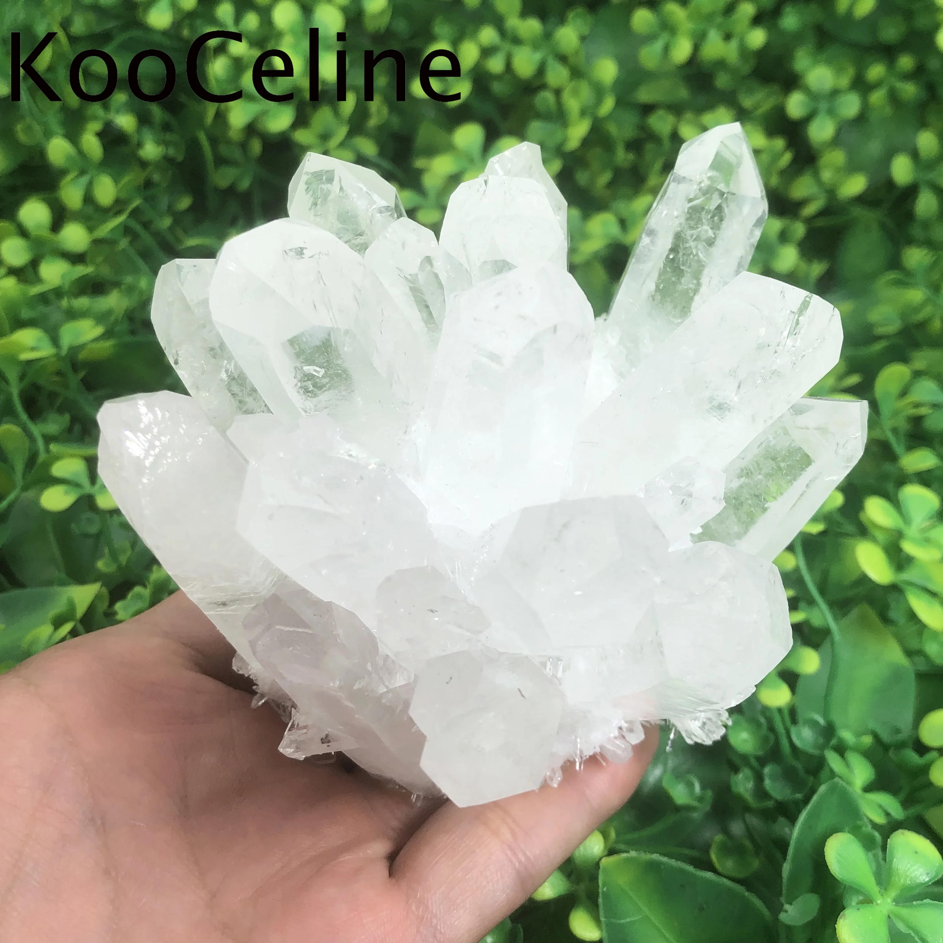 1pc natural crystals clear quartz cluster freeform energy reiki stones room home office aquarium decoration accessories gemstone free global shipping