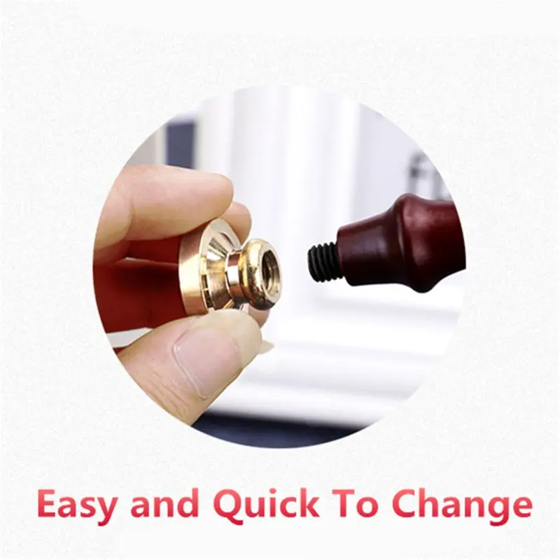 

500+ Patterns Wax Seal Stamp Retro Wood Stamp Kits Replace Copper Head-Elk Series