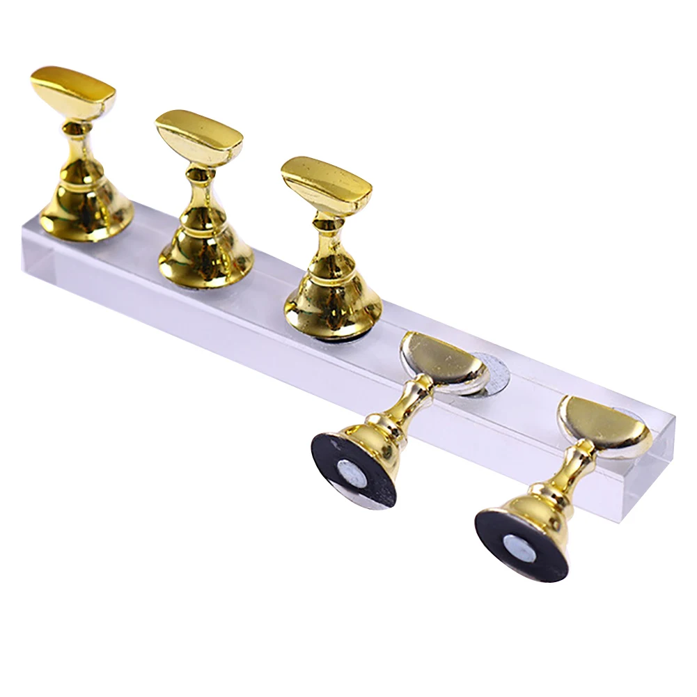 1 набор магнитный держатель для ногтей| |