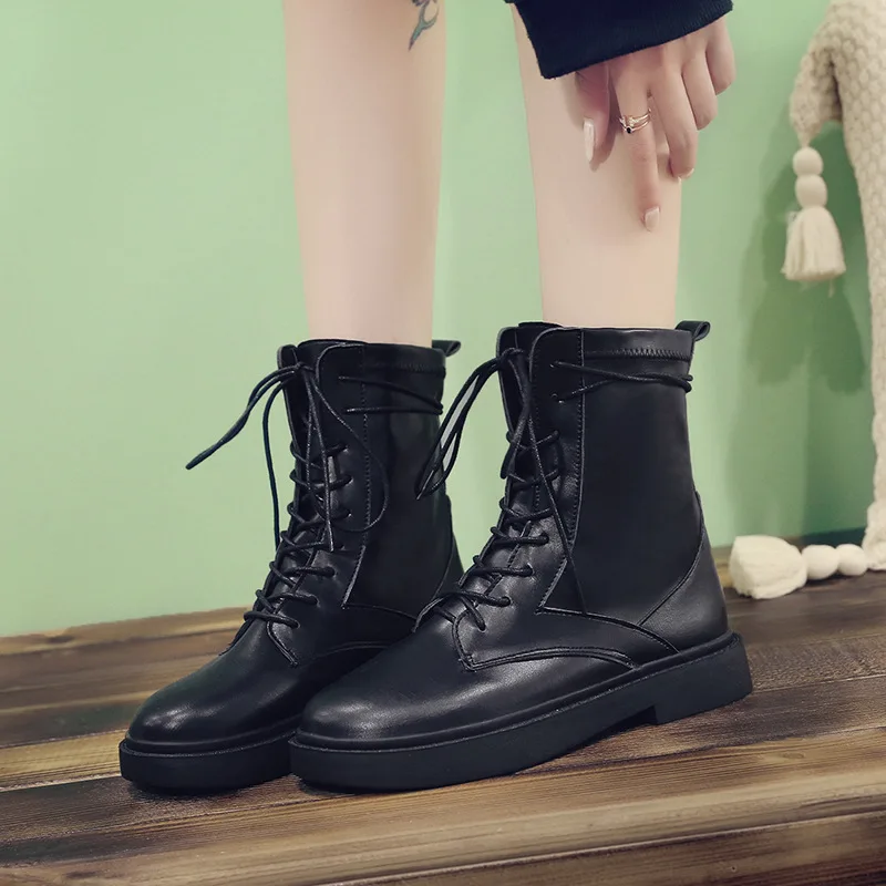 2019 новые ботинки martin на осень и зиму Нескользящие износостойкие рабочие модные