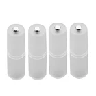 4 шт., переходник для батарей ААА на АА