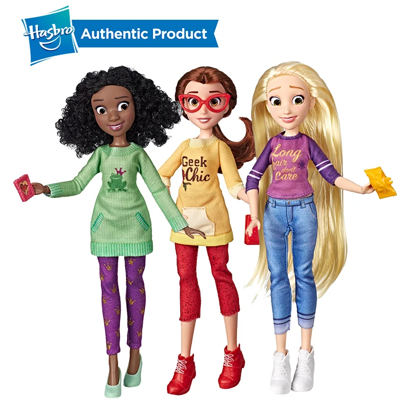 Hasbro Дисней Принцесса Белль Рапунцель Тиана Comfy Squad Ральф день рождения Wreck-It Ральф разбивает интернет куклы
