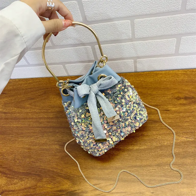 Новинка 2020 модная насосная сумка-мешок с пряжкой Корейская версия универсальная