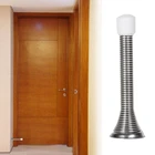 1 шт. резиновая крышка металлические дверные упоры пружинный фиксатор настенный плинтус 85 мм