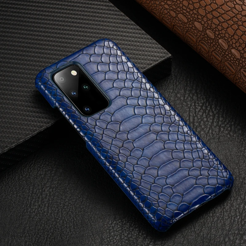 S20 Ultra Snake Case for Samsung Galaxy Luxury PU Leather Plus Back Cover Protection Funda | Мобильные телефоны и