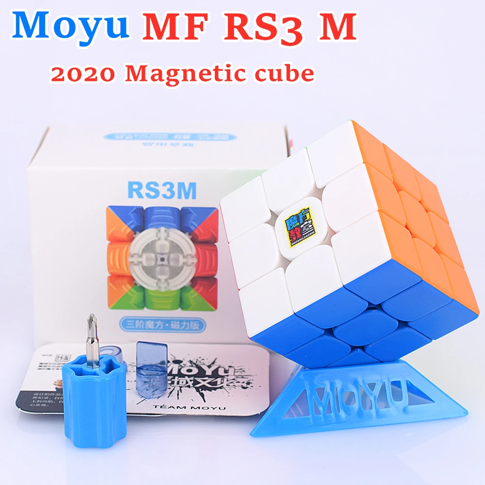 2020 Moyu MF RS3M магнитный 3x3x3 скоростной куб головоломка 3x3 MFRS3 M магнит магический RS3 MFRS