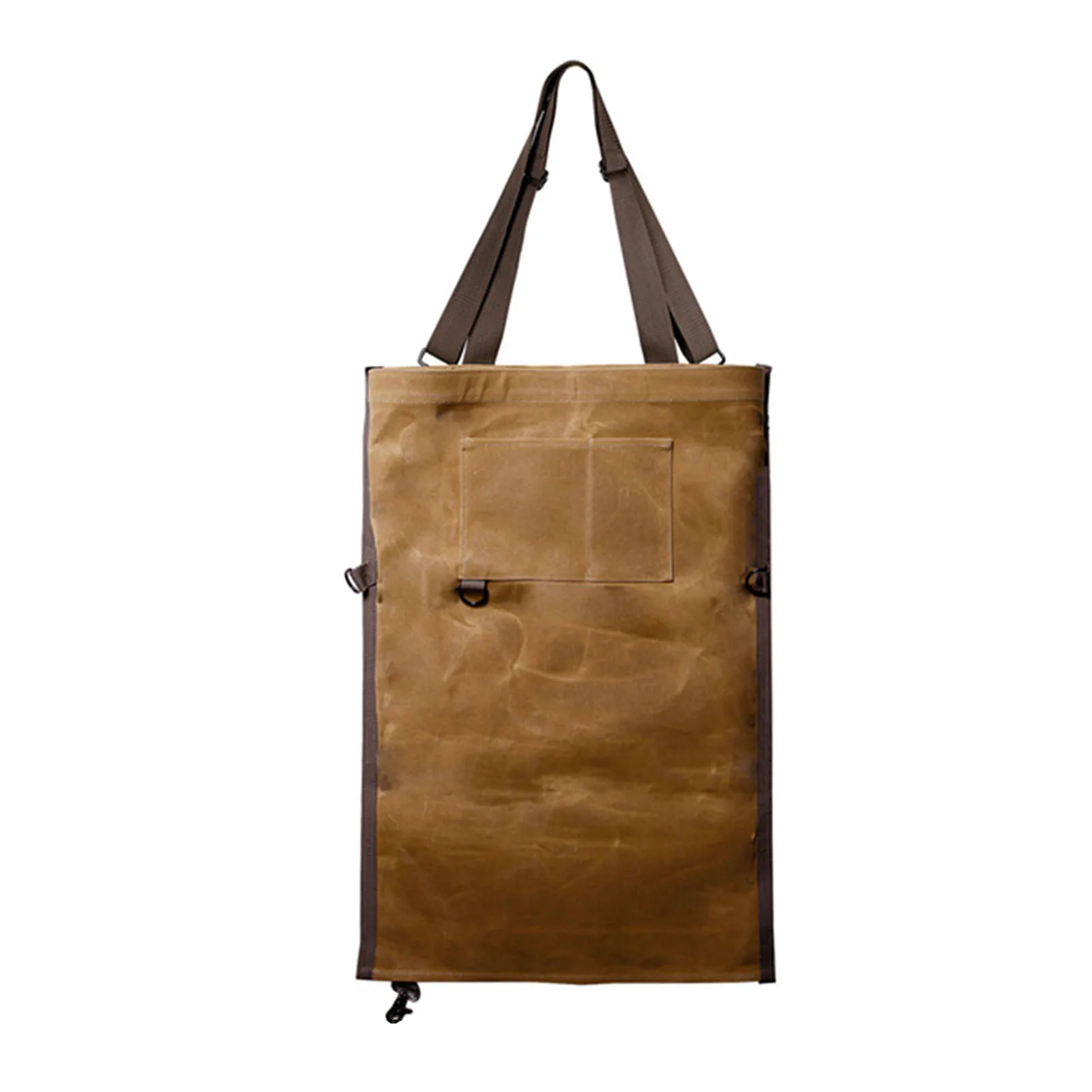 

Adjustable Strap Waterproof Canvas Garden Apron Multifunctional Artist Painting Picking Bag Quick Empty With Pockets Art Outdoor