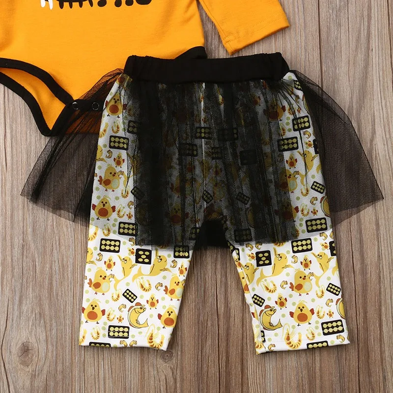 Комплект одежды для маленьких девочек коллекция 2019 года костюмы на Хэллоуин