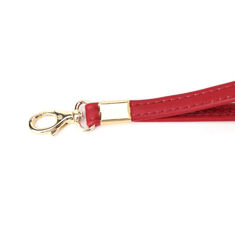 

Faux leather Metal Replacement Wrist Strap Bag For Clutch Wristlet Purse Pouch 6 Colors Bag Accessories