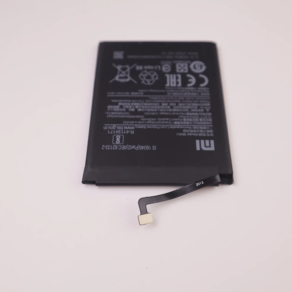 2020 years 100 original 4500mah bm4j battery for xiaomi redmi note 8 pro note8 pro genuine replacement phone battery free tools free global shipping