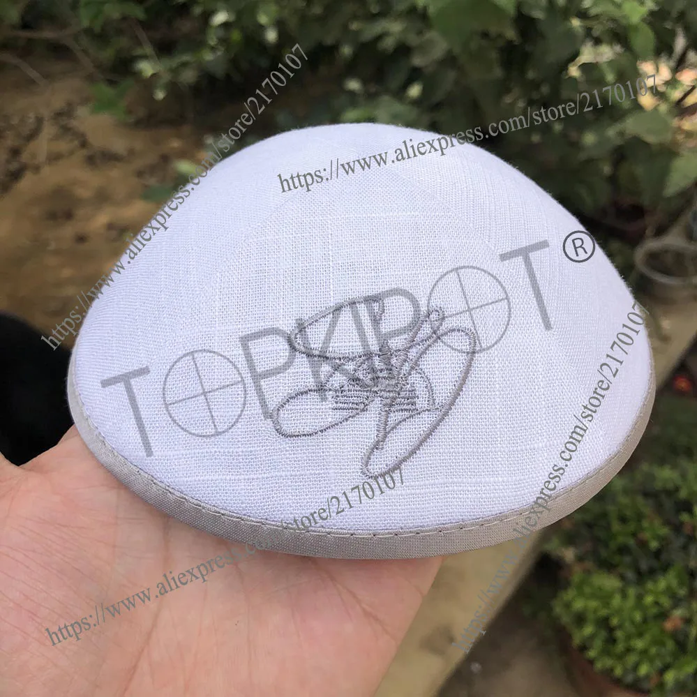 Льняной кипот KIPPOT кепки KIPPAH YARMULKES CIPA еврейские кепки|Мусульманская одежда| |