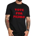 Футболка с изображением Наполеона динамита, футболка с изображением Педро, 100% хлопок, мягкая Высококачественная футболка с круглым вырезом премиум-класса