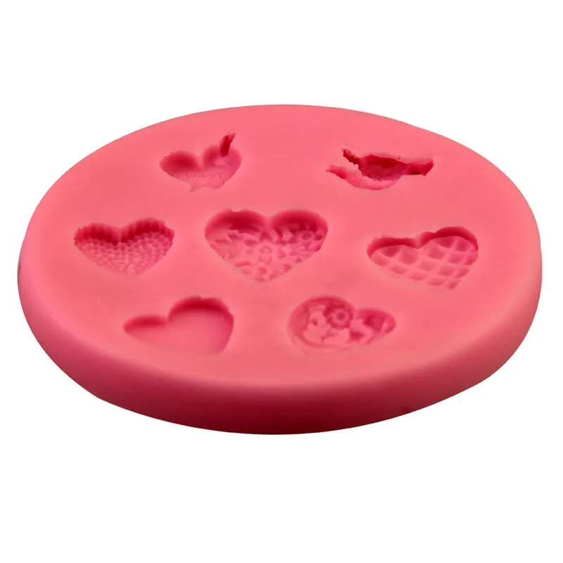 Любовь мандаринка утка помадка форма для торта инструмент жидкий силиконовый