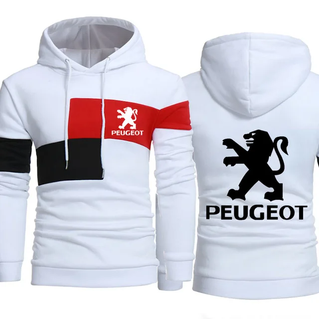 Мужские толстовки для PEUGEOT Car с логотипом толстовка принтом весна осень мужская