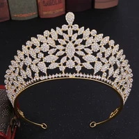 fashion classic crystal wedding tiaras and crowns unique design princess bridal crown hairband women hair accessories headwear