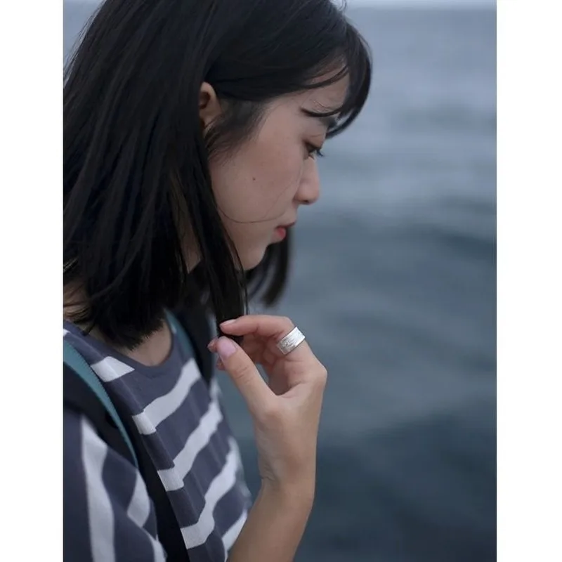 Кольцо серебряное с рыбками марлина широкое двойное открытое ювелирное изделие