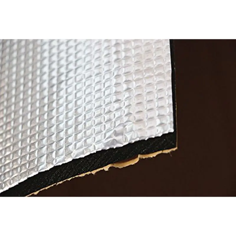 30x50 см алюминиевая пластина шумоизоляционная хлопковая наклейка термоизолятор