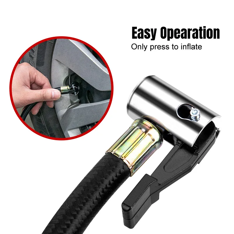 Насос цифровой автомобильный для колес компрессор Портативный Воздушный 12 В 150psi