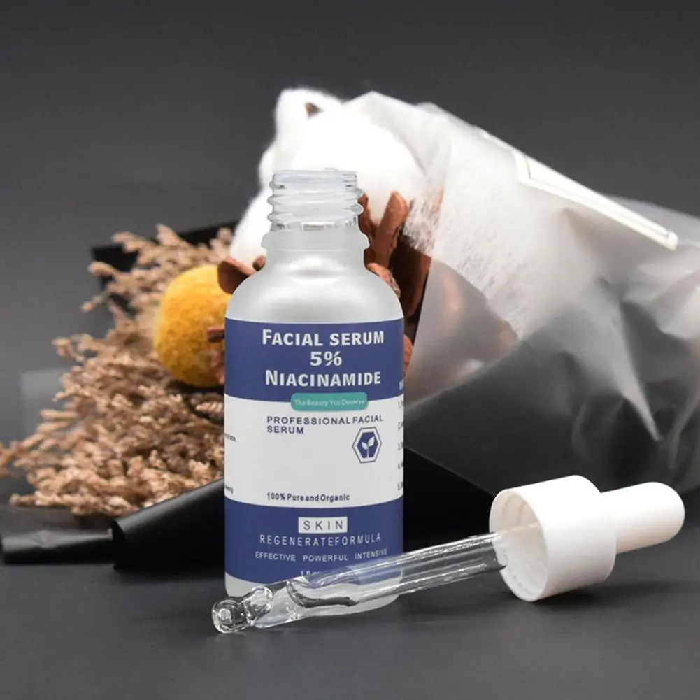 30 мл Сыворотка для лица Niacinamide раствор витамин B3 сужение пор укрепляющий