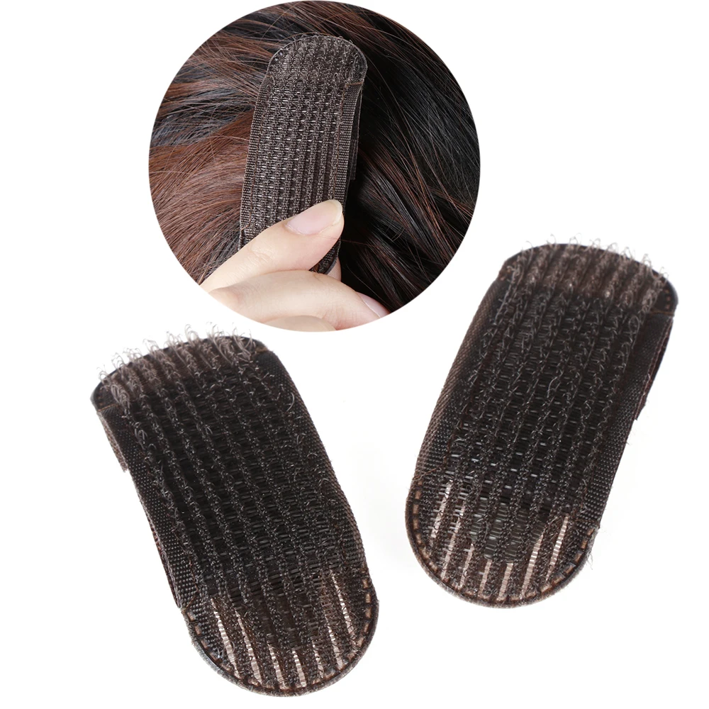 Черные кофейные дышащие коврики для челки 2 шт. зажимы волос набор инструментов