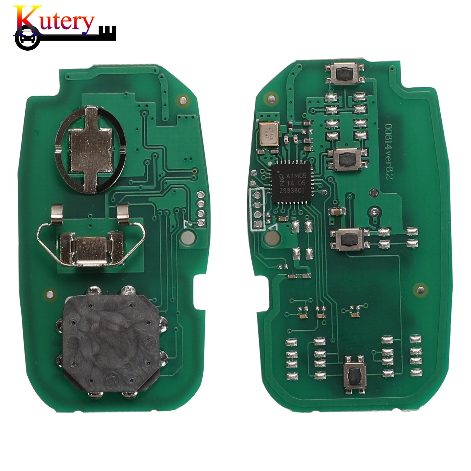 

Kutery 5pcs/Lot Remote Smart Car Key For Chevrolet Camaro Equinox Cruze Malibu Spark 433MHZ ID46 Chip HYQ4EA