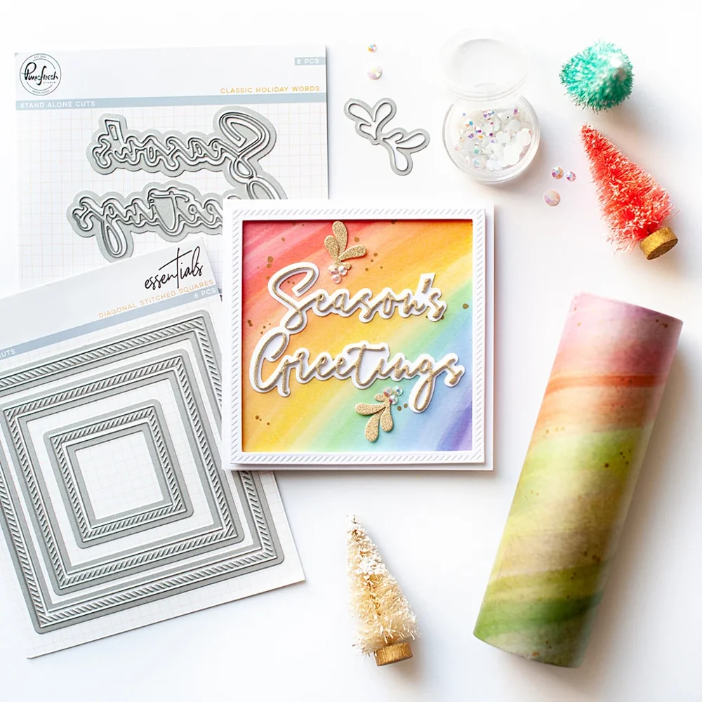 Mmao ремесла металлические стальные резные штампы новая пунктирная квадратная