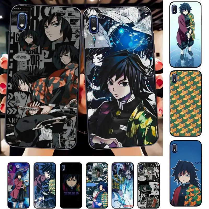 

Giyu Tomioka Kimetsu no Yaiba Phone Case for Samsung A51 01 50 71 21S 70 31 40 30 10 20 S E 11 91 A7 A8 2018