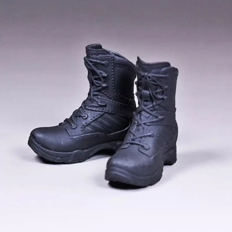 

1/6 Scale Combat Boots Female Soldier Shoes for 12in Action Figure Phicen Tbleague JIAOUL Doll Body Model Toys