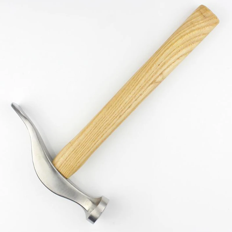 Cobbler Shoe Repair Hammer Wood Handle Leather Work Shoemaking Repairing Remmending Tool | Дом и сад