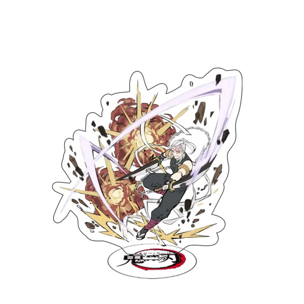 

Аниме Demon Slayer акриловая фигурка узуи Тенген спецэффекты танджиро незуко подставка модель аксессуары для мальчиков и девочек Подарки