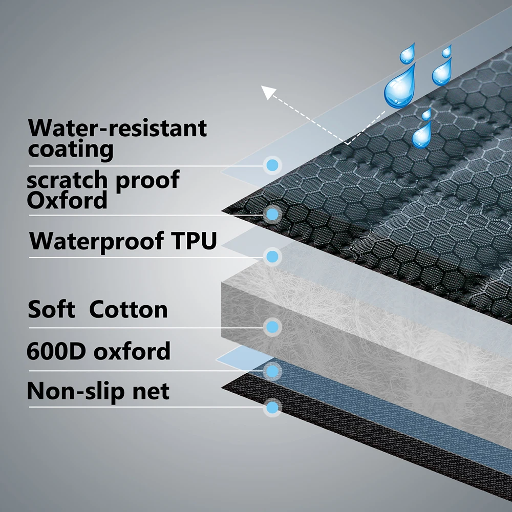 Чехол для на автомобильное сиденье перевозки собак водонепроницаемый чехол