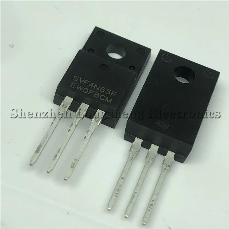 10 шт./лот Новый SVF4N65F 4N65 TO-220F MOC полевой эффект в наличии | Электронные компоненты и