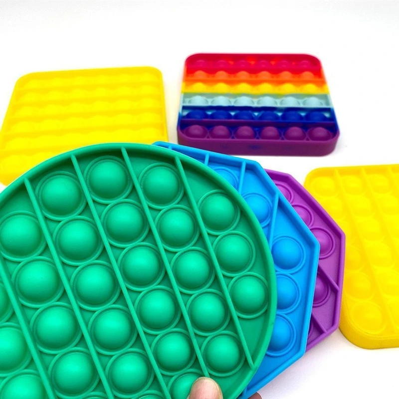 

Funny Pop Fidget Toys Push Soft Squishy Dimple Bubble Stress Relief Antistress Reliever For Adult Children's Autism Sensory Box