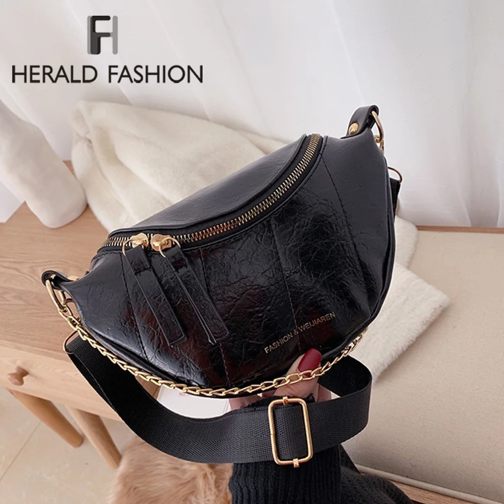 Однотонные нагрудные Сумки из искусственной кожи для женщин 2020 круглая сумка