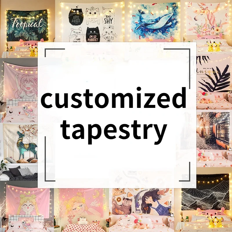 

Customized Tapestry Mandala Tapestries Witchcraft Wall Tapestry Hippie Wall Hanging Blanket Decoration Mural Large Beach Towels