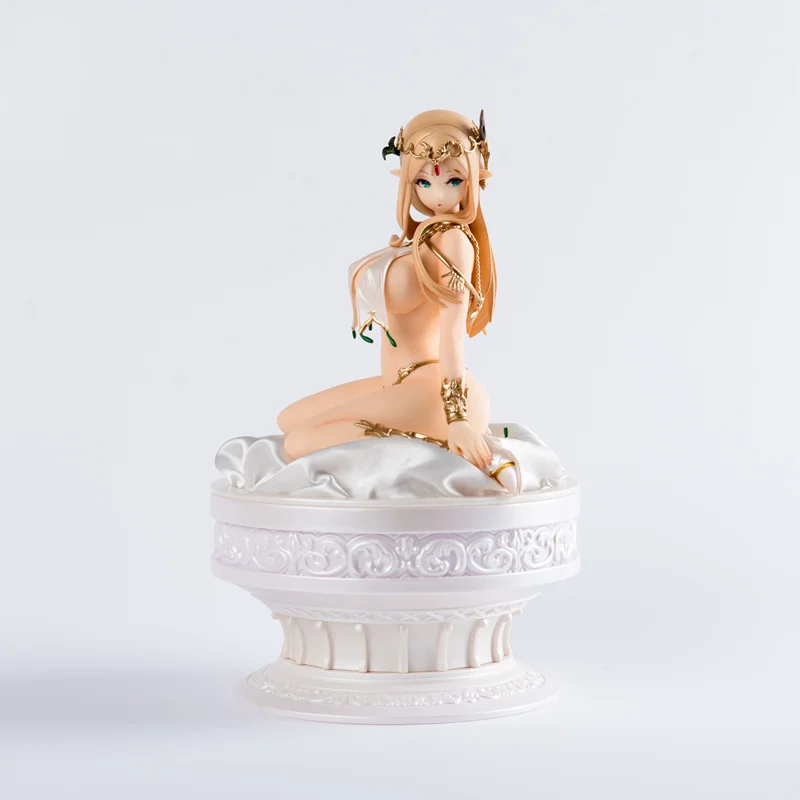 

23cm Native Lily Relium Roin PVC Action Figure Anime Figure Caress of Venus Houtengeki Elven Pillow Model Toys Dolls Gift