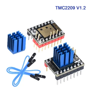 Драйвер шагового двигателя BIGTREETECH TMC2209 V1.2 UART, шаговые электродвигатели VS TMC2208 TMC2130, для SKR V1.4 PRO MINI E3, детали для 3D-принтера, плата