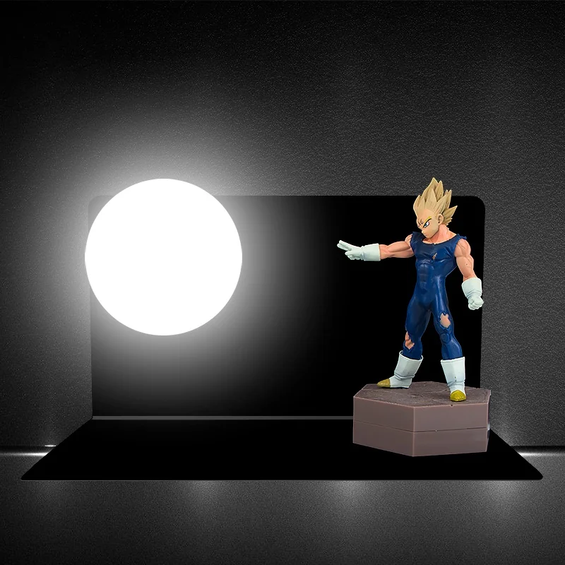 S. orange DIY DRAGON BALL Аниме Goku Zamasu Вегета Буу силовые бомбы настольная лампа светодиодный ночник декоративное освещение подарки - Испускаемый цвет: 3