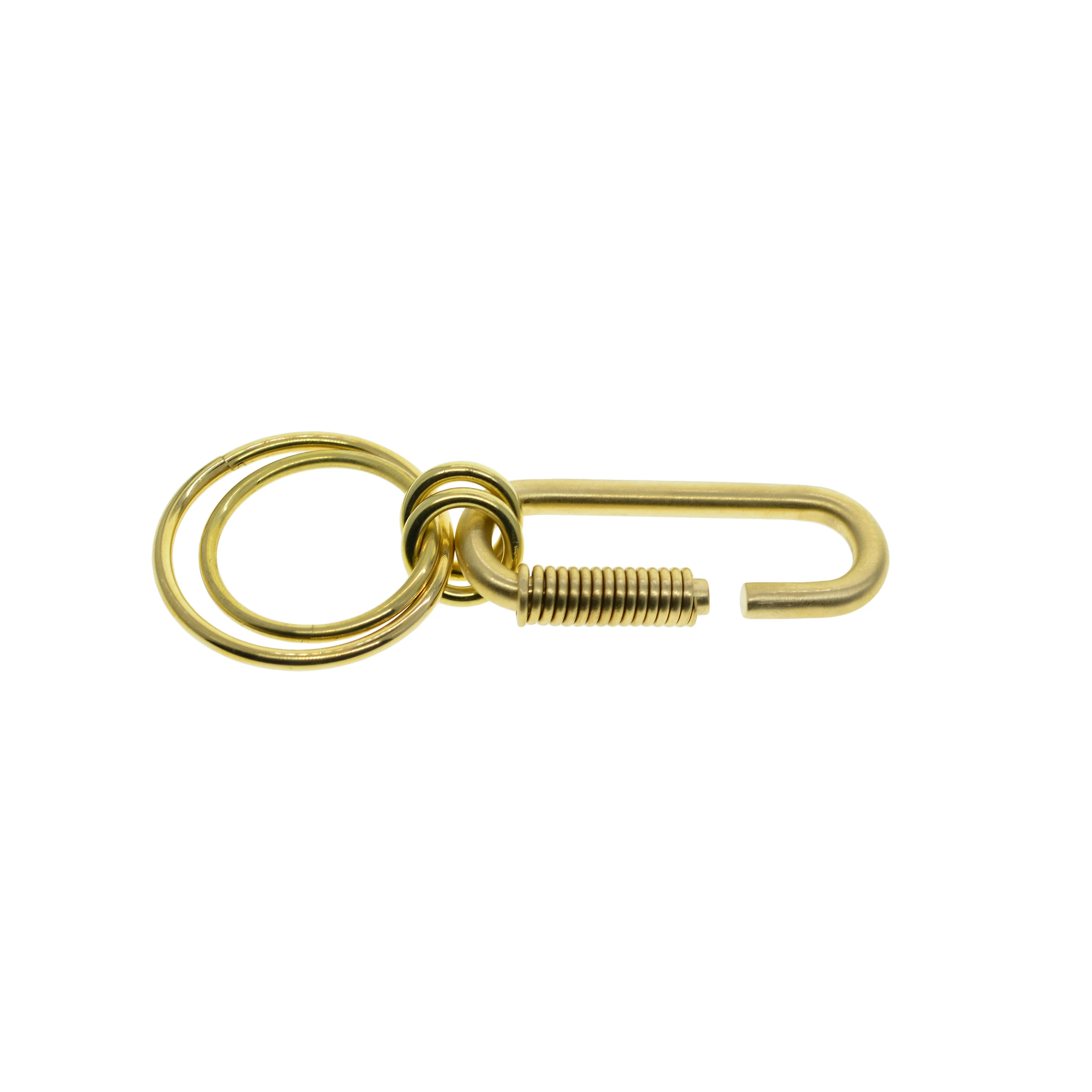 Сверхпрочные сверхпрочные матовые латунные проволочные овальные Пружинные